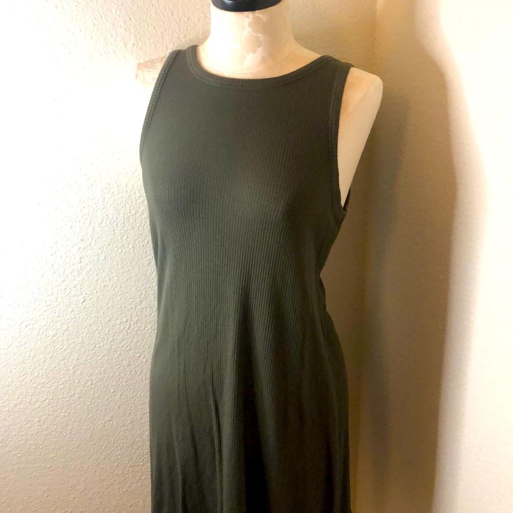 Ribbed Tank Dress